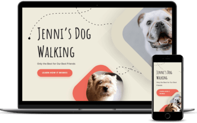 Website Design for Dog Walkers