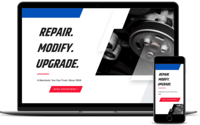 Website Design for Mechanics