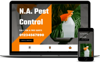 Website Design for Pest Controllers